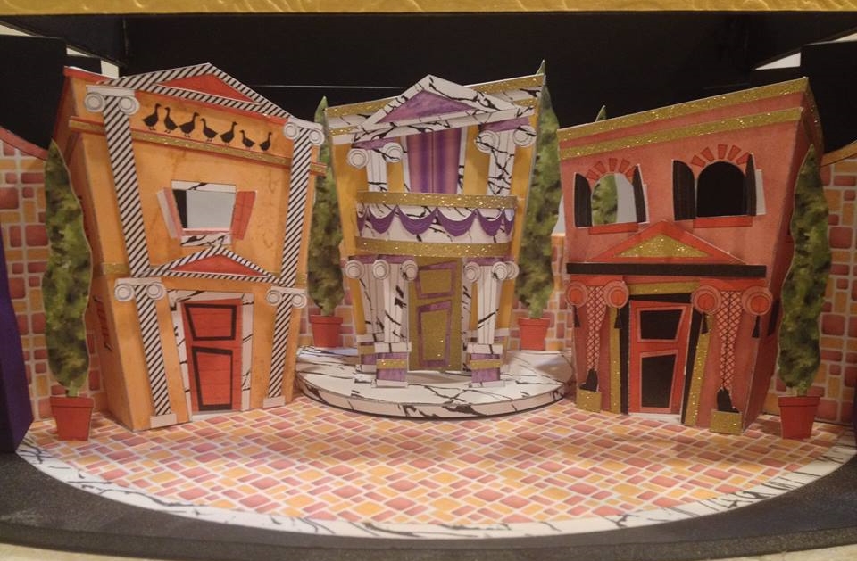 Tragedy tomorrow and comedy tonight"! The fantastic set design for The Wick Theatre's upcoming production of A Funny Thing Happened on the Way to the Forum opening Oct. 1st! 
