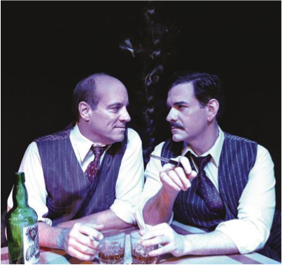 Tom Wahl as William Inge, Nicholas Richberg as Tennessee Williams Photo credit: Cliff Burgess