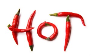 hot peppers