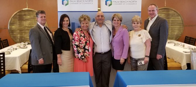 Palm Beach North Chamber Holds CEO Connection with Oneil Khosa